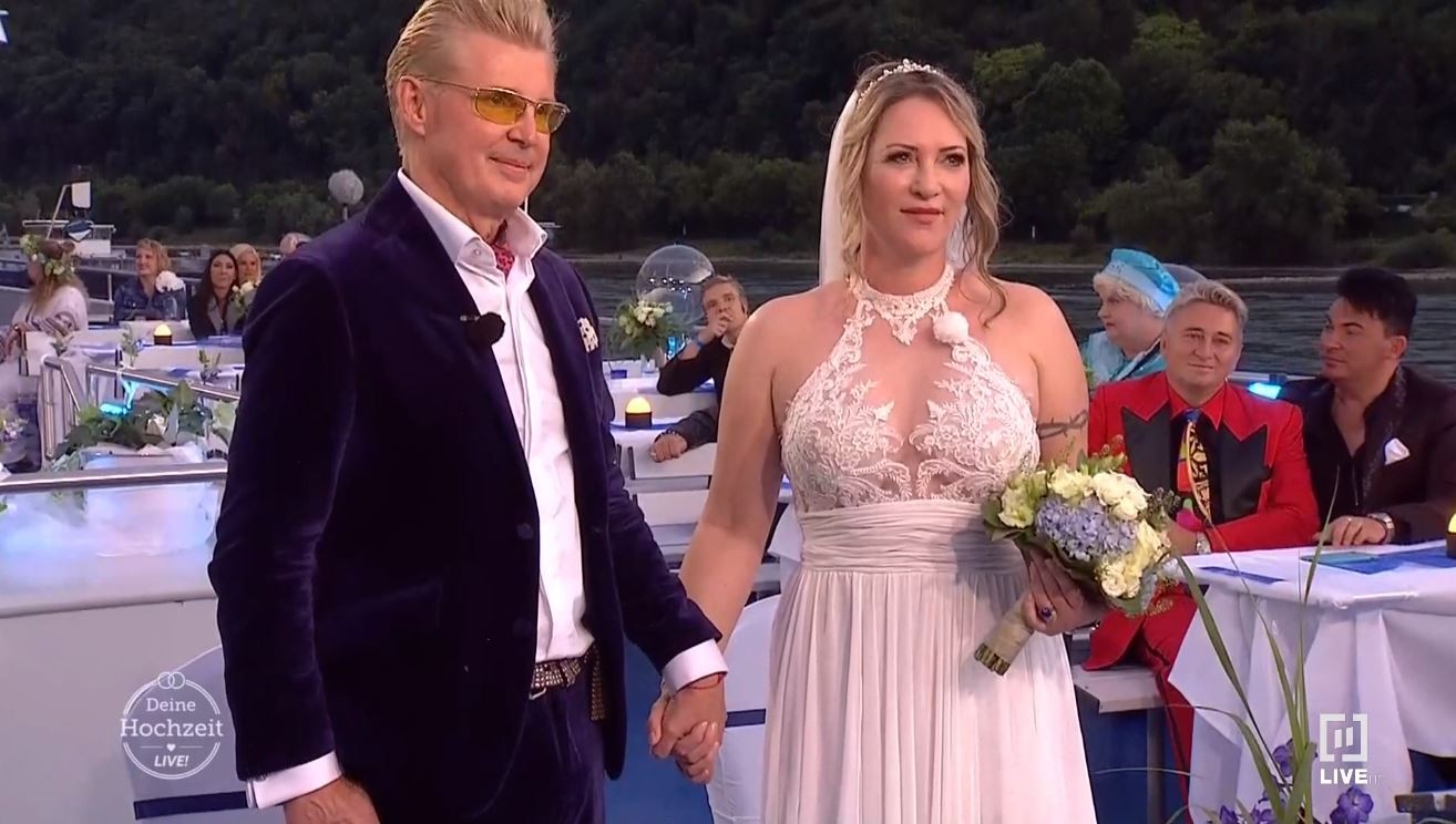 Deine Hochzeit (RTL II) Markus Mörl Yvonne König Hubert Fella und Matthias Mangiapane